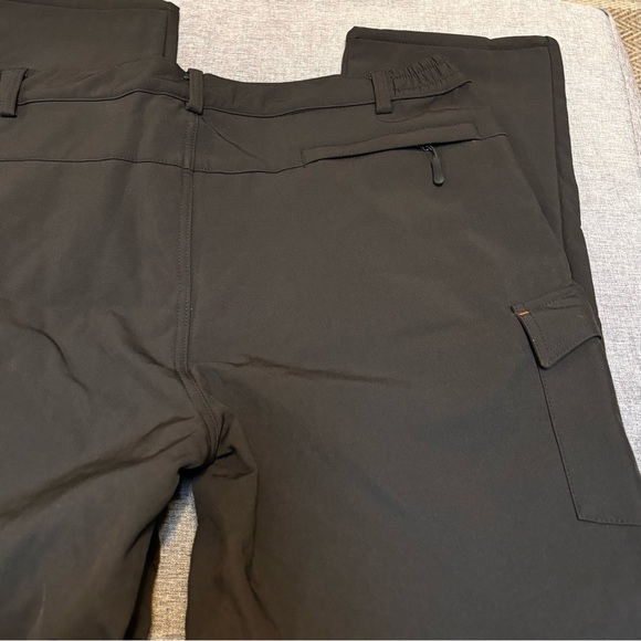 Hiking Pants Fleece Lined Winter Snow Water Resistant Soft Shell - Picture 4 of 8